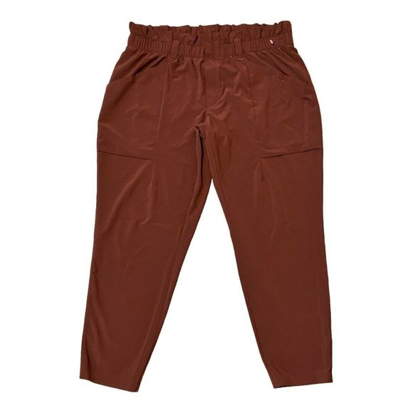 Athleta Skyline Pants 12P cognac brown - Picture 2 of 12